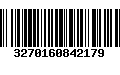 Código de Barras 3270160842179