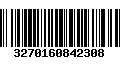 Código de Barras 3270160842308