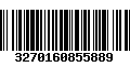 Código de Barras 3270160855889