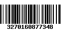 Código de Barras 3270160877348