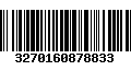 Código de Barras 3270160878833