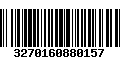 Código de Barras 3270160880157