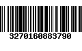 Código de Barras 3270160883790