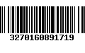 Código de Barras 3270160891719