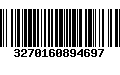 Código de Barras 3270160894697