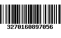 Código de Barras 3270160897056