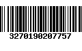 Código de Barras 3270190207757