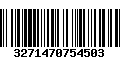 Código de Barras 3271470754503