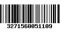 Código de Barras 3271560051109