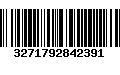 Código de Barras 3271792842391