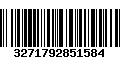 Código de Barras 3271792851584