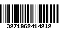 Código de Barras 3271962414212