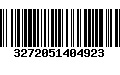 Código de Barras 3272051404923