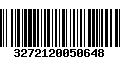 Código de Barras 3272120050648