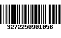 Código de Barras 3272250901056