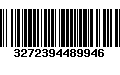 Código de Barras 3272394489946