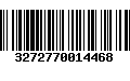 Código de Barras 3272770014468