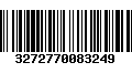 Código de Barras 3272770083249