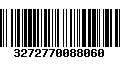 Código de Barras 3272770088060