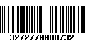 Código de Barras 3272770088732