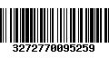 Código de Barras 3272770095259