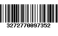 Código de Barras 3272770097352