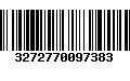 Código de Barras 3272770097383