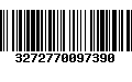 Código de Barras 3272770097390