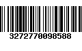 Código de Barras 3272770098588