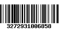 Código de Barras 3272931006858