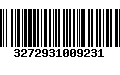 Código de Barras 3272931009231