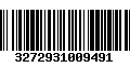 Código de Barras 3272931009491