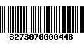 Código de Barras 3273070000448