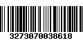 Código de Barras 3273070038618