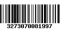 Código de Barras 3273070081997