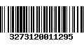 Código de Barras 3273120011295