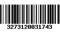 Código de Barras 3273120031743