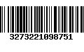 Código de Barras 3273221098751