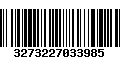 Código de Barras 3273227033985