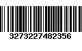 Código de Barras 3273227482356