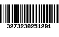 Código de Barras 3273230251291