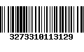 Código de Barras 3273310113129