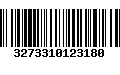 Código de Barras 3273310123180