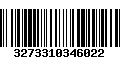 Código de Barras 3273310346022