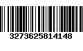 Código de Barras 3273625814148