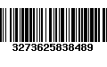 Código de Barras 3273625838489