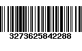 Código de Barras 3273625842288