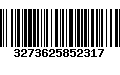 Código de Barras 3273625852317