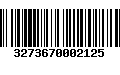 Código de Barras 3273670002125