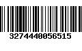 Código de Barras 3274440056515